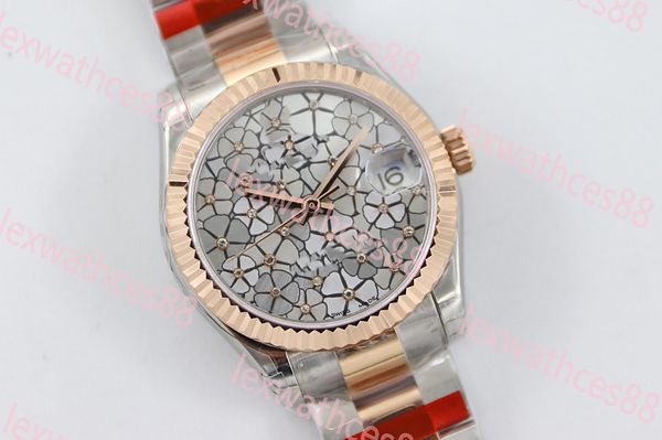 Designer nouvelle montre de luxe montre automatique tout en acier inoxydable montre pour femme lumineuse bande d'acier Wuzhu à noyau solide avec un tempérament noble et élégant