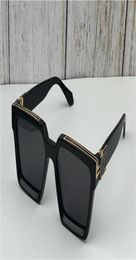 Designer New Men Brand Designer Sunglasses 96006 Millionaire Square Frame vintage Summer Summer UV400 LESSE LOGO LASER LOGO T9257117