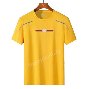 Designer nouveau Polo hommes de haute qualité lettres LOGO grande taille M-5XL à manches courtes été décontracté glace soie coton polo