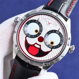 Designer New Russian Joker Shell Steel Belt Quartz Mens Watch Xiao Zhu