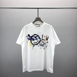 Designer Nouveau Top Summer Loose T-shirt Mode Chemise décontractée Vêtements de luxe Rue Chemise mignonne Hommes Dames Haute qualité Couple neutre T-shirt SS45