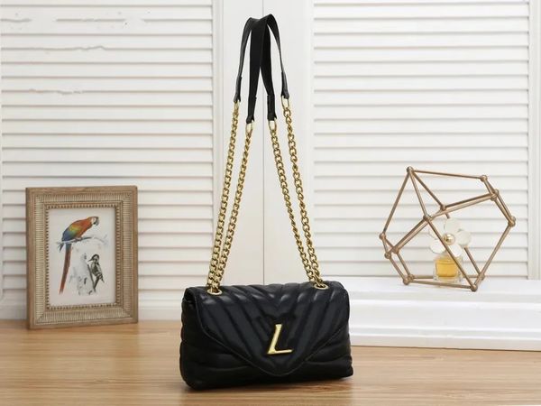 Designer NEW WAVE CHAIN BAG POCHETTE sacs à main sacs à bandoulière de luxe mode bandoulière taille classique fourre-tout femmes sacs à main M56468