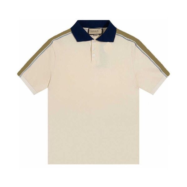 Designer nouvelles femmes t-shirt High Edition Classic Retro Shirt Polo Collar Sleeve Dress T-shirt Unisex