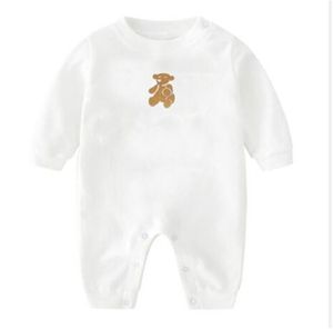 Designer Nouveau-né Bébé Barboteuses Vêtements Pour Enfants À Manches Longues Coton Designer Romper Infant Climb Vêtements Bébé Garçons Filles Combinaisons Pyjamas