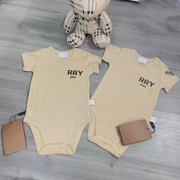 Diseñador Niños recién nacidos Mompers para bebés ropa de mono de bebé