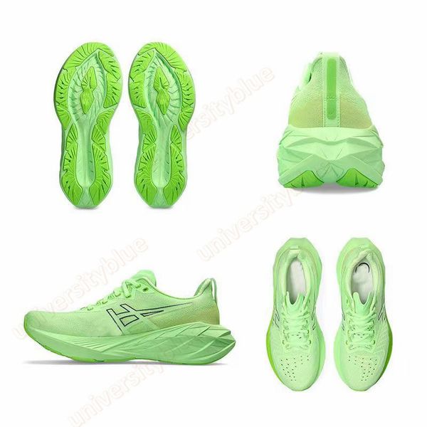 Designer NOVABLAST 4 baskets vertes fluorescentes hommes femmes triple noir blanc léger respirant Marathon chaussures de course DHgate chaussures de plein air 36-45