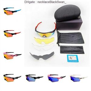 Lunettes de soleil Oakleies Oakly Okley Oki Lunettes de cyclisme Oo9001 Sports de vélo polarisés Ensemble de trois pièces Coupe-vent et anti-sable R5dz TGM9 PGON