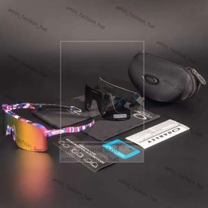 Designer Oaklies zonnebrillen eiken fietsglazen UV resistent ultralicht gepolariseerde oogbescherming buitensporten Running en rijden Okakley Goggles