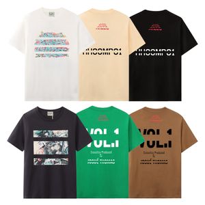 Diseñador de Gallerie Tees Camisetas Camisetas de moda de lujo Camisetas para mujer para hombre Marca Manga corta Hip Hop Streetwear Tops Ropa Ropa D-25 Tamaño XS-XL