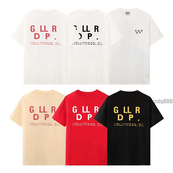 Designer de galeries Tees T-shirts Mode de luxe Hommes Femmes Marque manches courtes Hip Hop Streetwear Vêtements Vêtements D-2 Taille XS-XL Y1BF