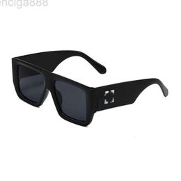 Designer Offs Sunglasses White New Fashion 504 Protection solaire pour femmes et protection UV Lunettes pour hommes Whit