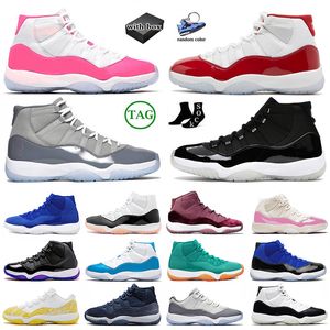 Chaussures de basket-ball designer OG Cherry avec boîte cool gris gris napolitain rose rose gamma bleu jubilé 25e anniversaire pour hommes sneakers sportifs