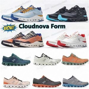 Diseñador en Forma Mon Cloudnova Cloudsster Running Shoes para hombres CLOUDS Run Hiker Arctic Alloy Terracotta Forest Black Outdoors Sports Trainers Sne