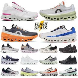 Designer On Run Cloud Chaussures de course Rose et Blanc Blanc Monster All Black Surfer Hommes Femmes Baskets Clouds Runner Schuhe Ultra Outdoor Trainer Taille 36-45