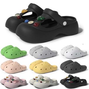Gratis verzendontwerper One glijbanen Sandaalschepen Sliders For Men Women Sandals Gai Mules Men Women Slippers Trainers Sandles Color43