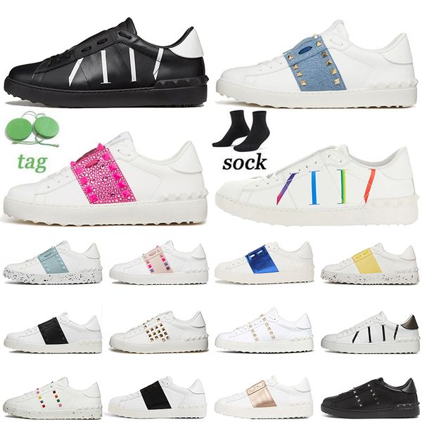 Designer Open Sneaker Casual Chaussures Blanc Noir Rouge Or Baskets Robe Chaussure Respirant Ouvert Pour Un Changement Plate-forme Basse femmes hommes dhgate baskets 36-46