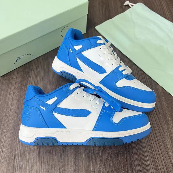 Designer Out Of Office Basketball Chaussures Plate-forme Baskets Bleu Panda Noir Blanc Bas Top Daim Cuir Respirant Hommes Femmes Casual Chaussure Entraîneur En Plein Air