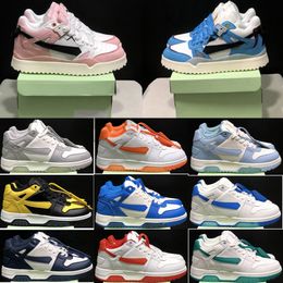 Designer Out of Office Sneaker Chaussures Casual Low Tops Vintage Cuir en détresse pour la marche Hommes Femmes''Off''White''Shoes Baskets Plateforme Taille 36-45