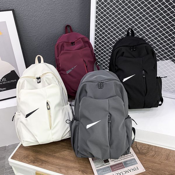 Mochila de diseñador para exteriores Bolsa de viaje deportiva Mochilas escolares para estudiantes universitarios Moda Mochilas de ocio de gran capacidad para hombres y mujeres Paquetes deportivos unisex para exteriores