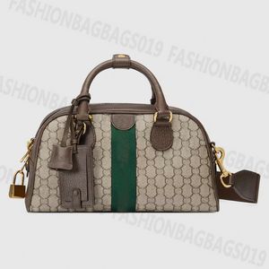 Ophidia Canvas Ebony G Designer Bag: Schoudertas met grote capaciteit voor buitenreizen met leren riem, ritssluiting, hangslot, kussen en crossbody-opties