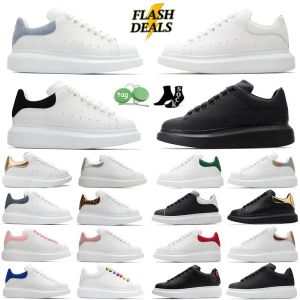 Designer surdimensionné chaussures décontractées femmes hommes en cuir à lacets plate-forme de mode baskets blanc noir luxe velours daim chaussures de espadrilles chaussure