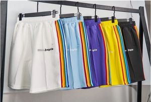 Designer Pa Mens Shorts Solid Color Mens Short Set Zwarte sportbroek Casual paar Jogging broek Mens High Street Shorts Dames shorts S M L XL