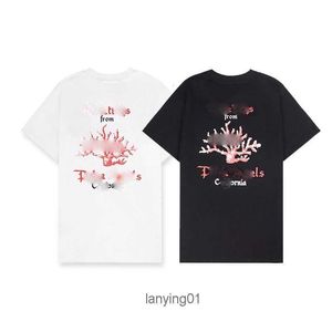 Designer Pa t Shirt De Luxe Tees Imprimer Palms t Chemises Hommes Femmes Angles À Manches Courtes Casual Ras Du Cou Tops Vêtements Vêtements En Gros