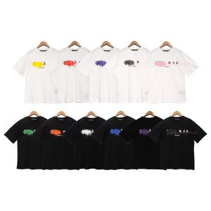 Designer PA T-shirt T-shirt de luxe imprimé palmiers t-shirts mens mens angle court manche hip hop streetwear tops vêtements vêtements xs-xl