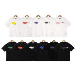 Designer PA T-shirt T-shirt Print Palms T Shirts Mens Dameshoek Korte Mouw Hip Hop Streetwear Tops Kleding Kleding XS-XL Goddess456 Meys