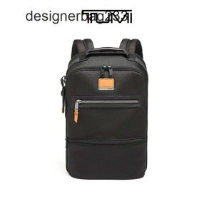 Designer Pack Luxury Mens Back Tums Backpack Men Handbag Book Alpha Bravo Ballitics Nylon Mens Business Computer Sacs 232655D K7R3