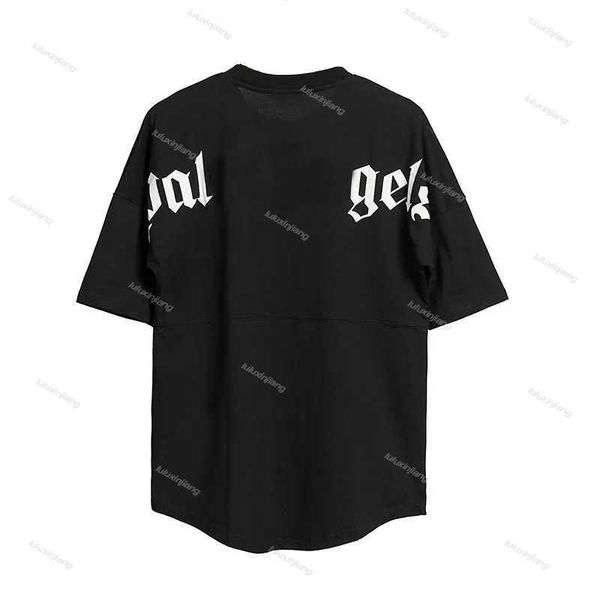 Designer Palm Angles T-shirt Marque de luxe Vêtements Chemises Lettre Pur coton à manches courtes Printemps Été Marée Hommes Femmes Tees