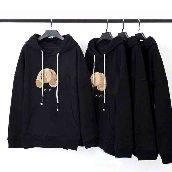 Designer Palms Hoodie Surdimensionné Vintage Blanc Luxe Marques De Mode Noir Severed Teddy Bear Hommes Et Femmes Marque De Mode Coton Top Anges Pull Veste