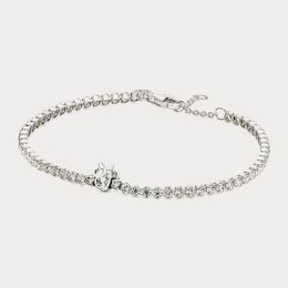 Designer pandora Disny Mini Mouse Tennis Bracelets bijoux charme de la mode Bijoux pour les femmes cadeaux d'anniversaire de fête de mariage 590107C01