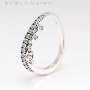 Designer pandoras anneau de poêle anneau de famille zircon lustre à eau anneau anneau de chande