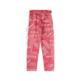 Pantalones de diseñador Moda Ropa casual Palmes Angels pantalones de chándal a rayas con estampado de marañón para hombre Pantalones casuales para mujer Pantalones de chándal de lujo Streetwear Pantalones de chándal Para sal