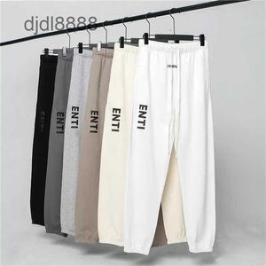 Designer Pant Fashion Sweatpants herenbroek voor vrouwen high-end luxe casual matcha groene koffie bruin losse veter joggingpak