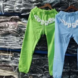 Pantalon de créateur Pantalon pour hommes Style jeune Sp5der 555555 Sweat à capuche rose Pantalon de garde à capuche pour hommes et femmes