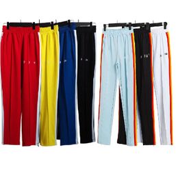 Pantalones de diseño para hombres y mujeres Pantalones de chándal casuales Entrenamiento físico Hip Hop Pantalones elásticos Ropa para hombre Joggers Pantalones Pantalones de chándal negros