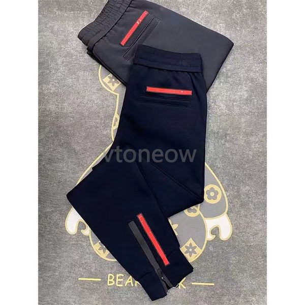 Pantalones de diseño Magic Tie Pantalones casuales Bundle Cuff ASAP ROCKY Pantalón Negro Pantalones de chándal de color sólido Moda Hombres Pantalones retro de calidad superior