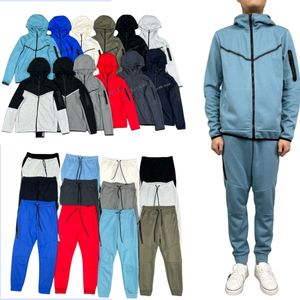 Pantalons de créateurs Hommes Femmes Tech Fleece Pantalons Sportswear Sweat à capuche Survêtement Activewear Casual Cordon Lâche One Zip Costume de mode Veste pour hommes Sportsuit