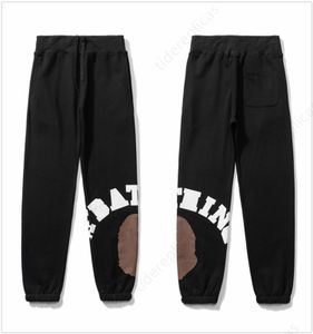 Designer broek heren broek vintage vrachtbroeken joggers jogg bants lagen graffiti zweetjogger jogger pantalon hiphop paren van hiphopparen