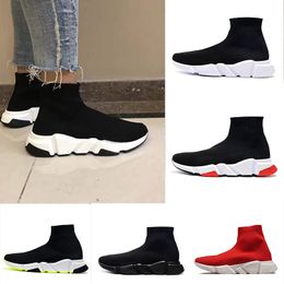 Designer Paris Chaussette Chaussures De Course Pour Moi Femmes Noir Blanc Rouge Respirant Baskets Course Coureurs Chaussures Sport Sneaker En Plein Air Marche TAILLE 36-47