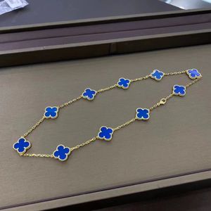 designer pearl necklace Créateur de mode classique trèfle collier pendentif nacre en acier inoxydable plaqué femmes et filles cadeau de saint valentin