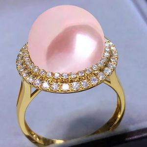 Anneau de perle de créateur Multi Color Pearl Ring à la mode Niche haut de gamme