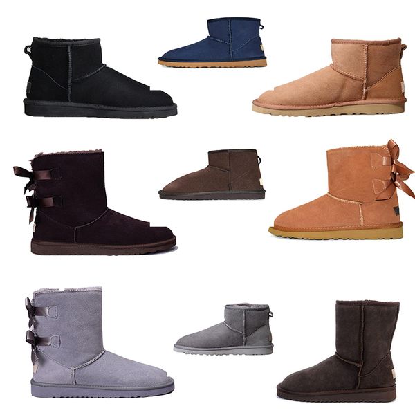 Diseñador Perfecto G Venta Botas de nieve para mujer Última moda Popular Cuero cómodo Bota resistente al frío Gs Botas de felpa para niñas