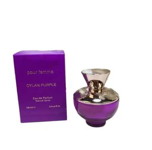 Parfum de créateur DYLAN PURPLE Parfum naturel pour femme 100ML EAU DE PARFUM odeur originale Parfum longue durée Expédition rapide