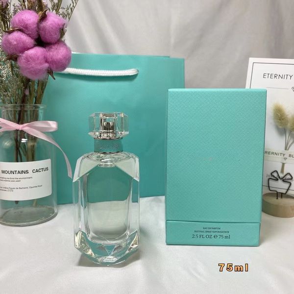 Perfume de diseñador para mujer, esencia de diamante sexy para mujer, eau de toilette pura EDP, flor verde, fragancia en aerosol natural