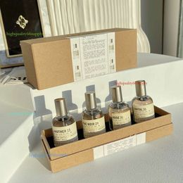 Designerparfums voor mannen en vrouwen Experimenteel parfummonster 4-delige set * 30 ml met mondstuk 13 verschillende 29 zwarte thee 31 roos 33 sandelhoutset