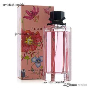 Parfums de créateurs Parfums Parfums pour femme Parfum Édition de collection Charmante femme Spray Beau design d'emballage 100ML Chair florale Affranchissement rapide