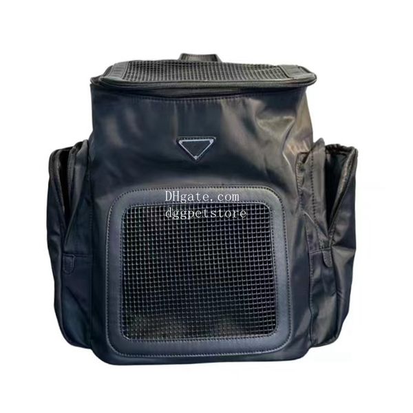 Sac à dos de transport pour animaux de compagnie, sac de transport pour petits chiens, sacs à dos pour chats, maille entièrement ventilée, sac de transport portable pour voyage, randonnée, marche en extérieur C28